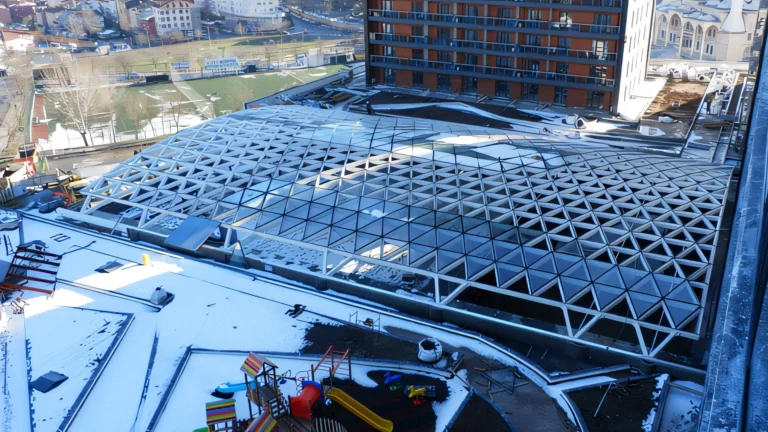 İstanbul Eyüp Park AVM Skylight ve Buz Pisti Çatı Sistemi